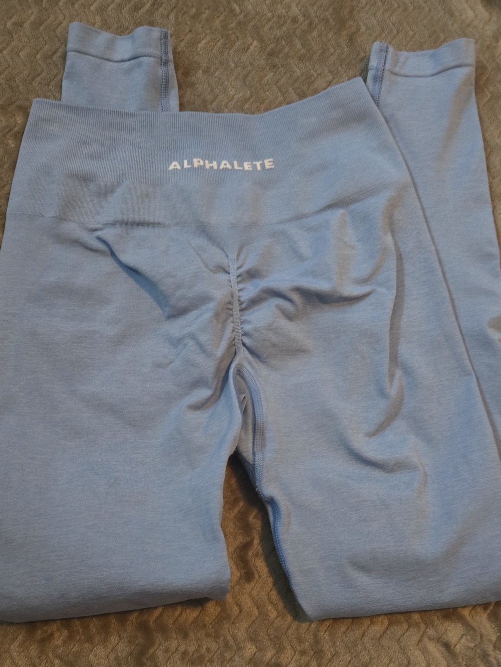Alphalete Sky Blue Leggings XS